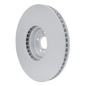 BMW 840i Brake Rotor (1) - Left Front - R1 Concepts - GeoSPEC Dimpled - `19-`22